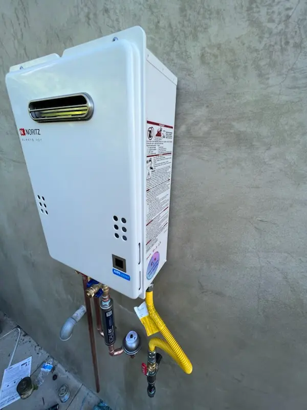 Tankless water heater installation for Bellemead homes